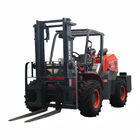 Middle Hinged Rough Terrain Forklift T35A With 600mm Load Center Distance